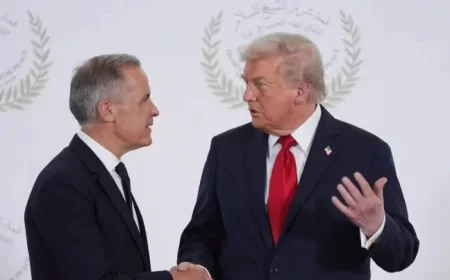 Carney Visits Egypt for Gaza Peace Deal, Commends Hostage Release