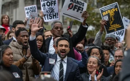 Attorney General Letitia James Leads Rally Supporting Mamdani