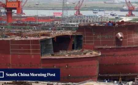 China-US Shipping Dispute Intensifies with Beijing’s Sanctions on South Korean Giants