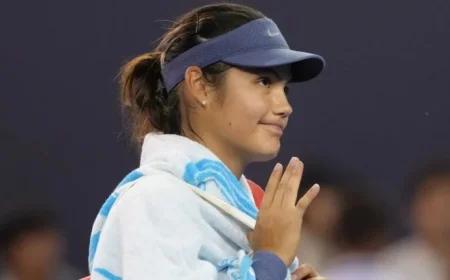 British No. 1 Emma Raducanu Updates Health Ahead of Ningbo Open in China