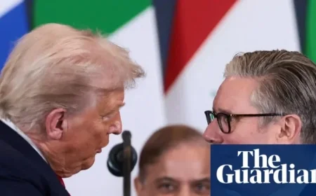 Trump Dominates Discussion Amid UK’s Role in Gaza Ceasefire Questioned