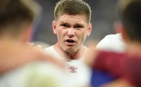 Owen Farrell Leads England Against Australia in Autumn Match