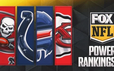 NFL Week 7 Power Rankings: Lions, Eagles Overtaken by New Leader