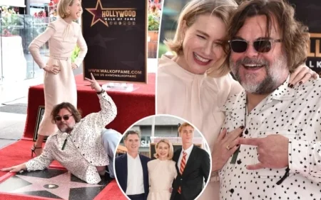 Jack Black Shines at Naomi Watts’ Hollywood Walk of Fame Ceremony