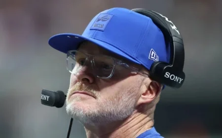 Sean McDermott: Team Must “Start Over” During Bye Week to Improve