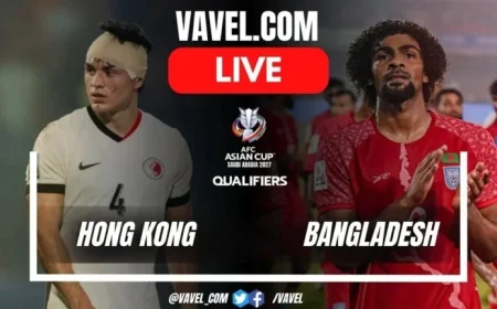 Live Score Updates: Hong Kong vs Bangladesh in Asian Cup Qualifiers
