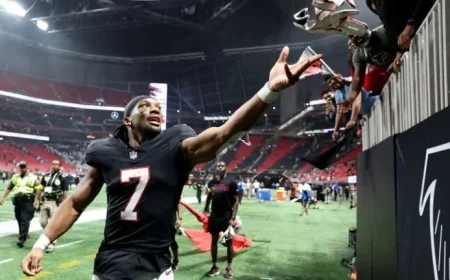 Bijan Robinson Shines as Falcons Defeat the Buffalo Bills