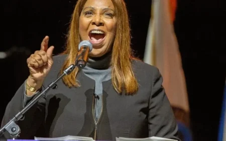 New York AG Letitia James Receives Ovation at Mamdani Rally After Indictment