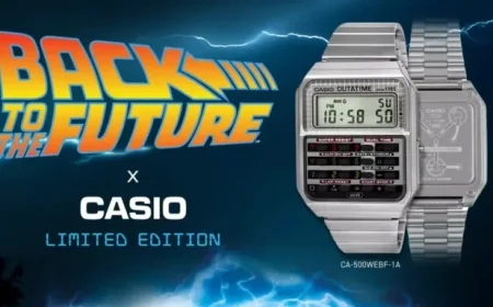 Casio Unveils £115 Limited-Edition ‘Back to the Future’ 1985 Watch