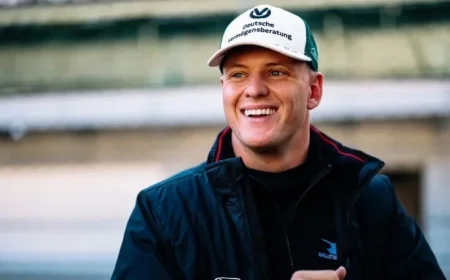 Mick Schumacher Captivated by INDYCAR Experience at IMS Test