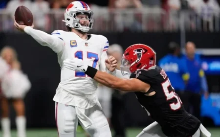 Bijan, Falcons Defeat Bills, Spark NFL Fans’ Criticism of Josh Allen