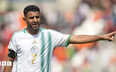 Riyad Mahrez Propels Algeria to World Cup Finals with 3-0 Win Over Somalia