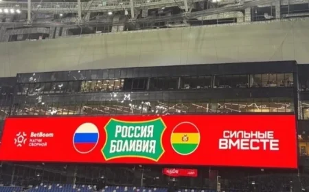 Bolivia vs Russia Friendly Match Counts for FIFA Ranking