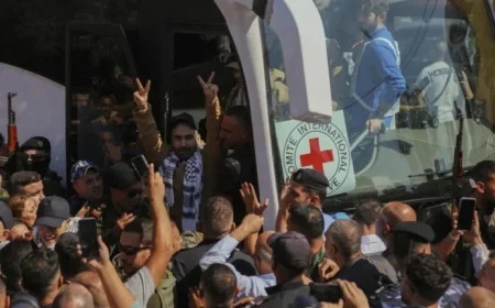 Palestinian Detainees Released to Gaza Amid ICE Strategies: NPR