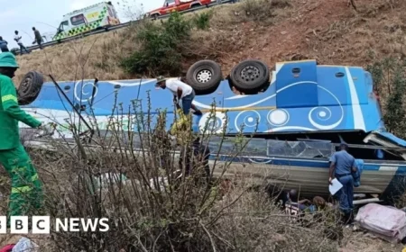 Tragic Bus Accident in South Africa Kills 42 Zimbabweans, Malawians