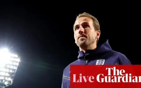 Latvia vs England: Live Updates on World Cup 2026 Qualifier