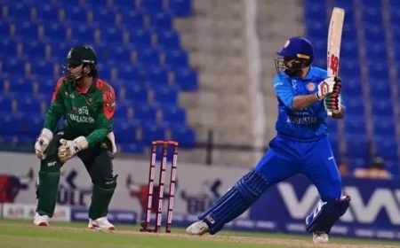 Zadran’s 95 and Nabi’s 62* Propel Afghanistan to 293