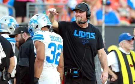 Dan Campbell Supports Brian Branch’s Character Amid Suspension