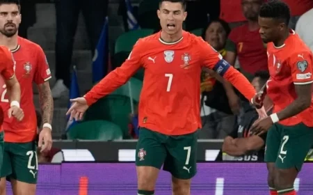 Cristiano Ronaldo Breaks World Cup Qualifiers Goalscoring Record for Portugal