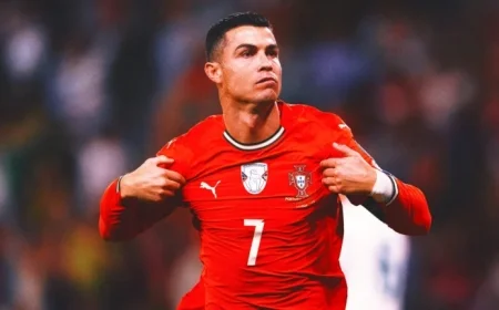Cristiano Ronaldo Breaks Record as Portugal Approaches World Cup Qualification