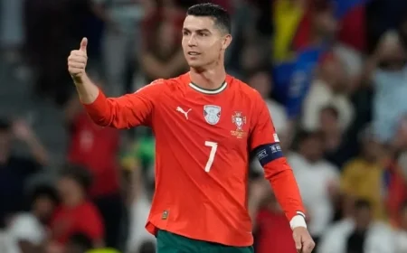 Ronaldo Breaks Goal-Scoring Record in World Cup Qualifiers for Portugal