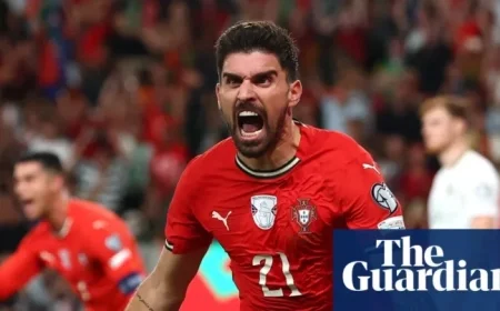 Neves Shocks Republic of Ireland with Last-Minute World Cup Qualifier Goal