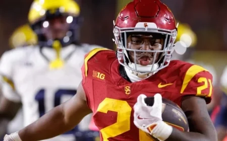 USC Penalized for Playing Ineligible Running Back Against Michigan Football
