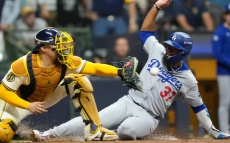 Dodgers’ Hernández Takes Responsibility for Unusual NLCS Double Play Error
