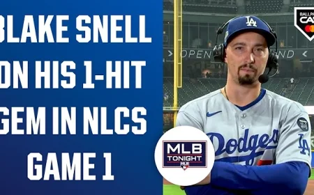 MLB Tonight: Blake Snell Shines, Dodgers Edge Brewers as Freddie Freeman Delivers—and Game 2 Looms