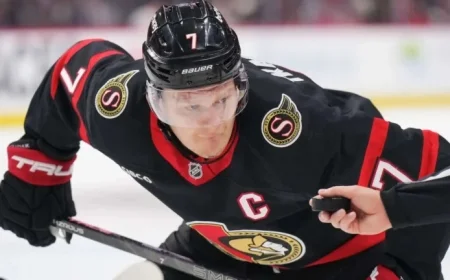Senators’ Tkachuk Faces 4+ Weeks Out Due to Hand Injury