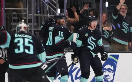 McCann’s Last-Second Goal Seals Kraken’s Victory Over Golden Knights