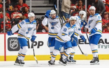 Blues Triumph Over Flames in Strong Neighbors’ Performance