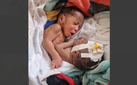 Finschafen Conjoined Twins Healthy and Thriving