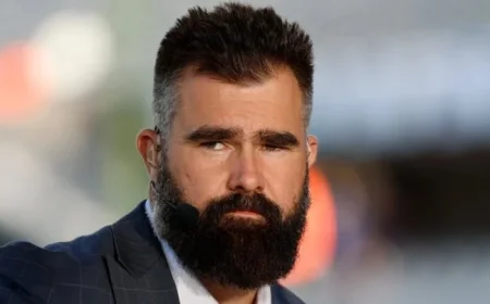 Jason Kelce Denounces False Claims on Bad Bunny Super Bowl Halftime Comments