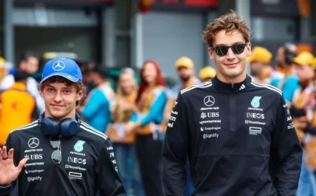Mercedes Announces George Russell, Kimi Antonelli as 2026 F1 Drivers