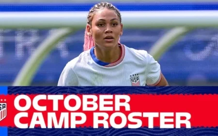 Hayes Announces 26-Player USWNT Roster for October Matches vs. Portugal, New Zealand
