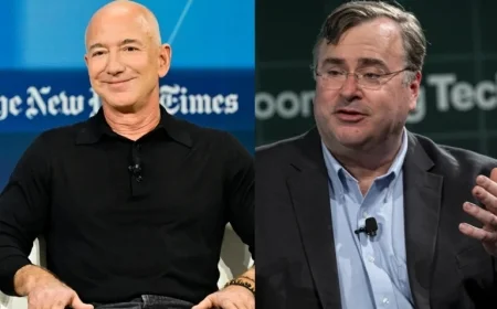 Billionaires Bezos and Hoffman Reject Work-Life Balance, Endorse Constant Work for Success