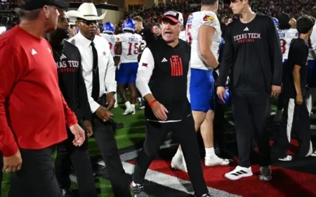 Big 12 Fines Kansas $25,000 for Leipold’s Pocketknife Comment