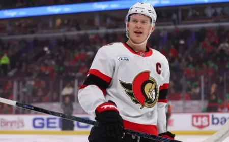 Senators’ Tkachuk Out for a Month Due to Hand Injury