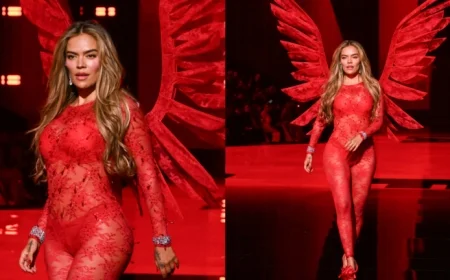 Karol G Dazzles with Bombshell Hair at 2025 Victoria’s Secret Show