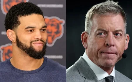 Bears’ Caleb Williams, Ben Johnson Respond to Troy Aikman’s Criticism