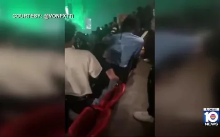 Cops and Suspect Tumble 15 Rows During Arrest at NBA YoungBoy Concert