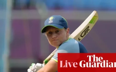 Live: Australia Faces Bangladesh in Women’s Cricket World Cup