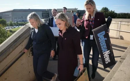 Reporters Exit Pentagon After Rejecting New Policy