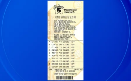 Kent County Man Wins $476K Fantasy 5 Jackpot After Routine Change