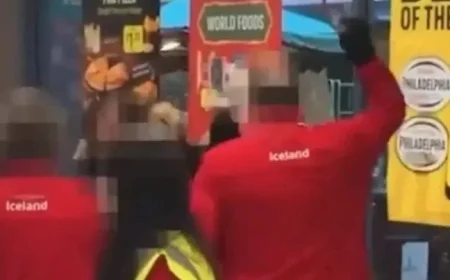 Iceland Worker Whips Customer Amid Intense Checkout Dispute