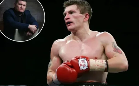 Ricky Hatton’s Cause of Death Unveiled: Former Boxing Champion