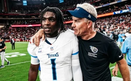 Titans QB Cam Ward Urges Team to Unite Behind Interim Coach McCoy for Victory