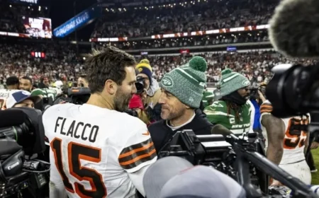 Aaron Rodgers vs. Joe Flacco: Rare Duel of 40-Year-Old QBs