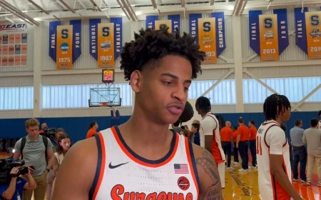Kiyan Anthony Embraces Pressure, Discusses Future at Syracuse